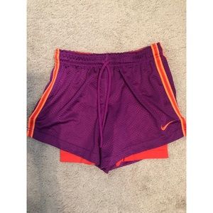 Nike pro dri fit gym shorts.